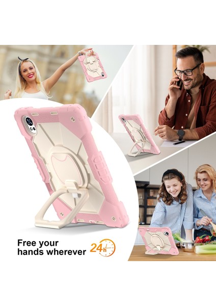 Huawei Matepad Air 12 2024 Rose Gold Bej Için Silikon Hibrit Pc Kılıfı (Yurt Dışından) fiyatları