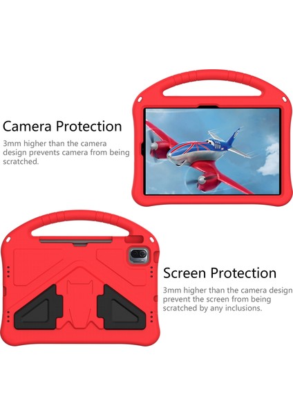 Eva Tablet Kılıfı Huawei Matepad Se 11 2024 Kırmızı (Yurt Dışından) fırsatları