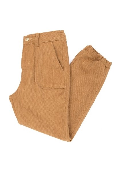 U.S. Polo Assn. Kız Çocuk Camel Pantolon (Kanvas-Chino) 50272131-VR015