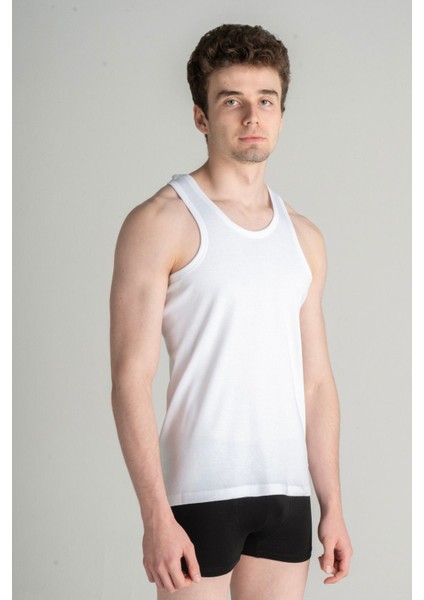 Pamuk 6'lı Erkek Sporcu Atlet 'siyah,beyaz' modelleri