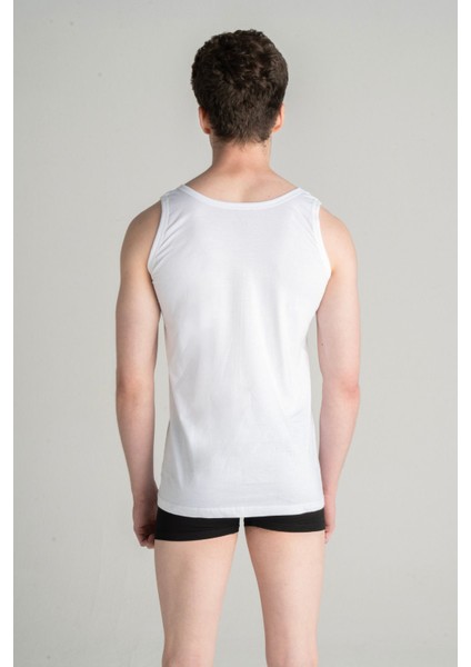 Pamuk 6'lı Erkek Beyaz Askılı Atlet fiyatları