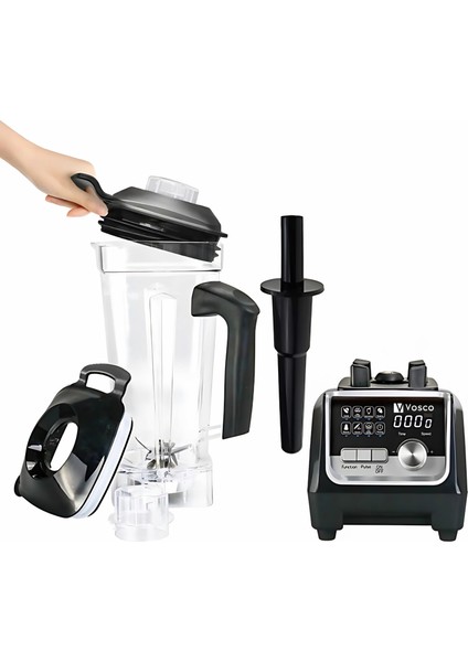 Dijital Bar Blender Pro 2 Lt 2200W (Siyah) VHS-206CS