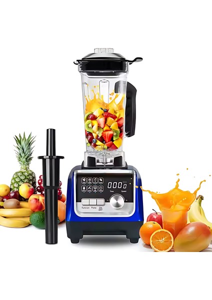 Dijital Bar Blender Pro 2 Lt 2200W (Mavi) VHS-206CM