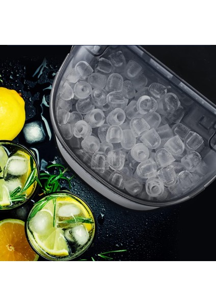 Set Üstü Buz Makinesi (Kırmızı) 12 Kg/gün