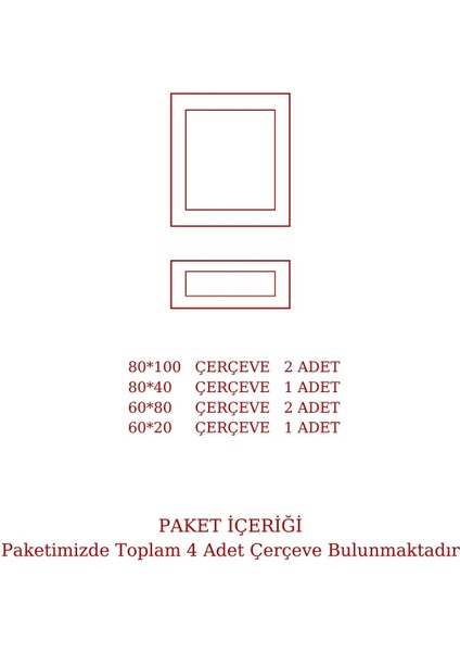 Boyanabilir Duvar Çıtası 2,5 cm Kesimli Hazır Paket