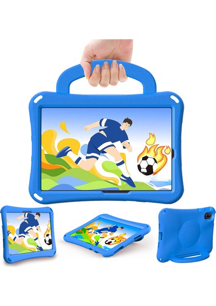 Huawei Matepad Se 11/honor Tablet V7 Için Eva Kılıf Tablet Koruyucu Kapak, Kickstand-Mavi (Yurt Dışından)