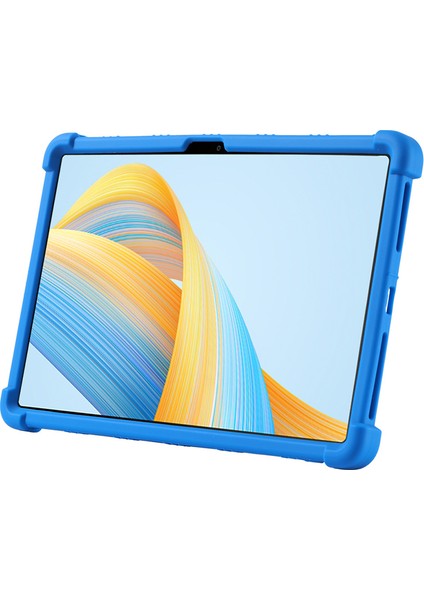 Honor Pad V8 Pro ROD-W09 Yumuşak Silikon Tablet Kılıfı Pc Kickstand Anti-Çizik Tablet Kapağı-Mor (Yurt Dışından)