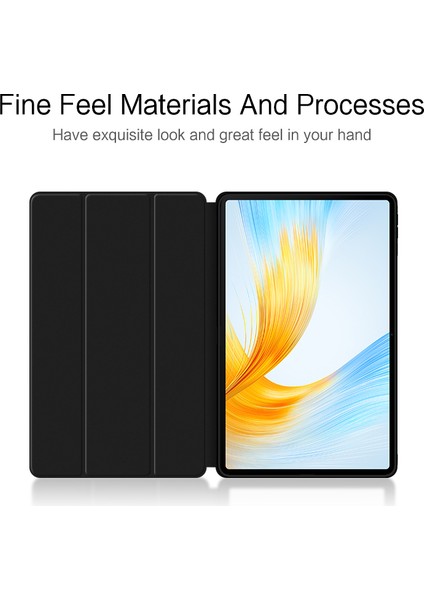 Honor Magicpad 13 Için Üç Katlı Stand Akıllı Kılıf, Pu Deri Otomatik Uyku/uyandırma Tablet Kapağı-Haki (Yurt Dışından) fiyatları