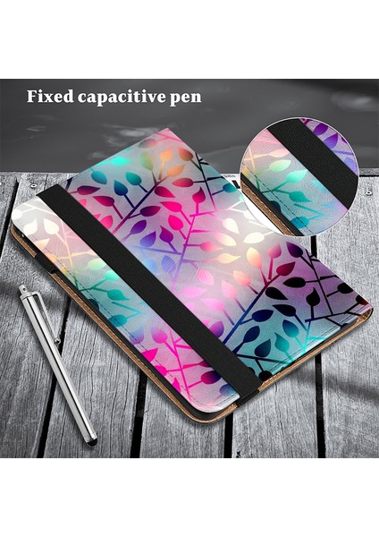Honor Pad X9 Kılıf Için El Kayışı Desenli Pu Deri Standlı Tablet Kapağı-Akçaağaç Yaprağı (Yurt Dışından) indirimleri