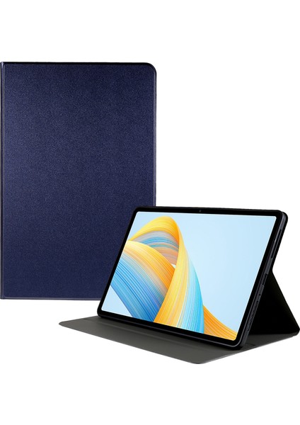 Honor Pad V8 Pro Katlanır Pu Deri Standı Kabuk Kapak Tam Vücut Koruma Tablet Kılıfı-Mavi Için (Yurt Dışından)