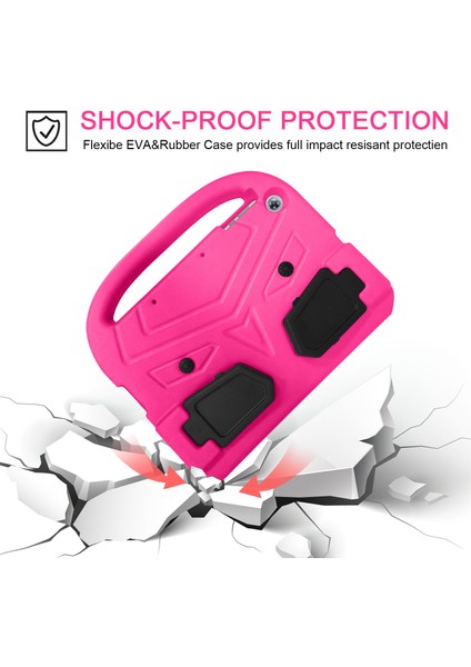 Serçe Tarzı Eva Tablet Koruyucu Kılıf Kapak Kickstand ile Huawei Enjoy Tablet 2 10.1/T10 9.7/T10S 10.1-Rose (Yurt Dışından)