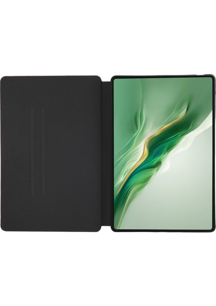 Honor Magicpad 2 12.3 Koruyucu Kılıf Anti-Drop Pu Deri Standı Tablet Kapağı-Kırmızı (Yurt Dışından)