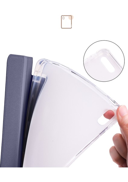 Huawei Matepad 11 (2021) Için Pu Deri Üç Katlı Stand Folyo Darbeye Dayanıklı Kılıf Otomatik Uyku/uyandırma Akıllı Tablet Kapağı ile Kalem Tutucu-Mor (Yurt Dışından) indirimleri