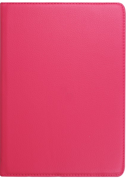 Litchi Texture Akıllı Pu Deri Döner Stand Flip Case Elastik Bantlı Huawei Mediapad M3 Lite 10-Rose (Yurt Dışından) modelleri
