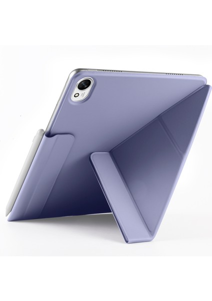 Huawei Matepad 11.5 S/matepad 11.5 Kılıf Için Origami Standı Manyetik Deri Tablet Kapak-Lavanta Mor (Yurt Dışından)