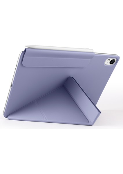 Huawei Matepad 11.5 S/matepad 11.5 Kılıf Için Origami Standı Manyetik Deri Tablet Kapak-Lavanta Mor (Yurt Dışından)