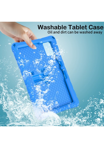Kickstand Eva Tablet Kapağı Huawei Matepad Se 11/lenovo Tab M11/SAMSUNG Galaxy Tab S9 Fe/s9/s8/s7/xiaomi Redmi Pad Se/pad 6-Mavi (Yurt Dışından) indirimleri