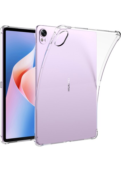 Huawei Matepad 11.5 S Kılıf Için Dört Köşe Darbeye Dayanıklı Şeffaf Tablet Tpu Kapak (Yurt Dışından)