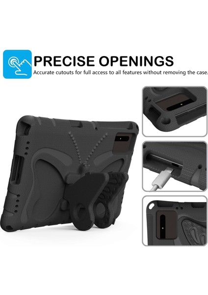 Kickstand Eva Tablet Kapağı Huawei Matepad Se 11/lenovo Tab M11/SAMSUNG Galaxy Tab S9 Fe/s9/s8/s7/xiaomi Redmi Pad Se/pad 6-Siyah (Yurt Dışından) fiyatları