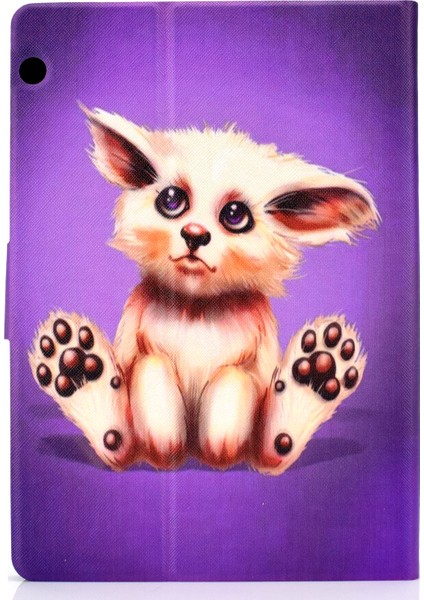 Darbeye Dayanıklı Desen Baskı Kartı Yuvası Standı Pu Deri Tablet Kılıfı Için Huawei Mediapad T3 10-Abyssinian Cat (Yurt Dışından) modelleri