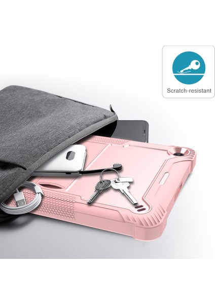 Huawei Matepad T 10S 10.1 Inç/t 10 9.7 Inç Darbeye Dayanıklı Tablet Kabuk Kickstand Silikon + Pc Toz Geçirmez Kapak Kılıf-Gül Altın (Yurt Dışından) indirimleri