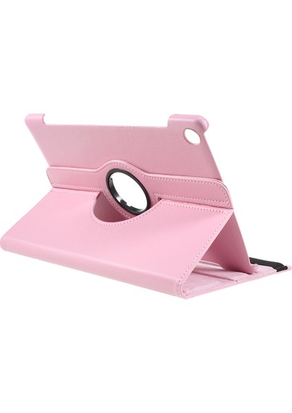 Huawei Mediapad M5 10/m5 10(Pro)-Pembe Için Döner Standlı Litchi Deri Kılıf Kabuk (Yurt Dışından) indirimleri