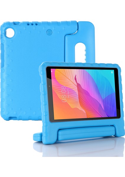 Huawei Matepad T8-Blue Için Kickstand Anti-Şok Eva Tablet Kılıfı (Yurt Dışından)