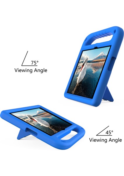 Honor Pad X8 Kickstand Kapak Çocuklara Uygun Eva Saplı Eva Tablet Kılıfı-Mavi (Yurt Dışından) modelleri