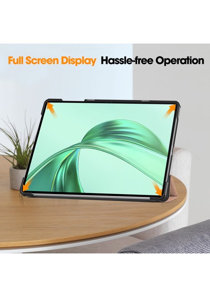 Honor Pad X8A Kılıf Anti-Drop Deri Standı Tablet Kapak-Gül Altın Için (Yurt Dışından) fırsatları
