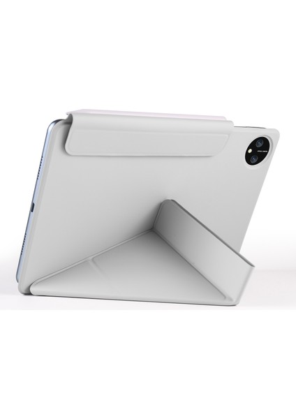 Huawei Matepad Pro 11(2024)/(2022)MANYETIK Kılıf Standı Deri Kapak Otomatik Uyandırma/uyku-Gri (Yurt Dışından) modelleri