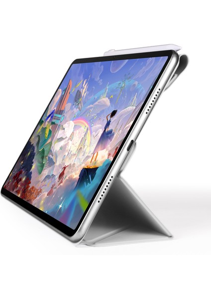 Huawei Matepad 11.5 S/matepad 11.5 Kılıf Origami Standı Manyetik Deri Tablet Kapağı-Gri (Yurt Dışından)