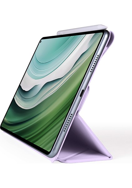 Huawei Matepad Pro 11(2024)/(2022)MANYETIK Kılıf Standı Deri Kapak Otomatik Uyandırma/uyku-Mor Için (Yurt Dışından) modelleri