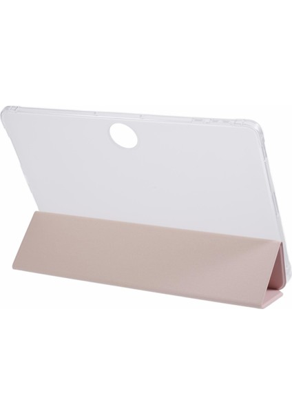 Honor Pad 9 Kılıf Üç Katlı Standlı Deri Tablet Kılıfı Kalem Yuvalı-Pembe (Yurt Dışından) indirimleri