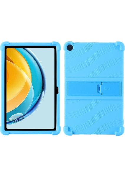 Huawei Matepad Se Için 10.4 Inç 2022 Darbeye Dayanıklı Tablet Kapak Kickstand-Gök Mavisi ile Yumuşak Silikon Kılıf (Yurt Dışından)