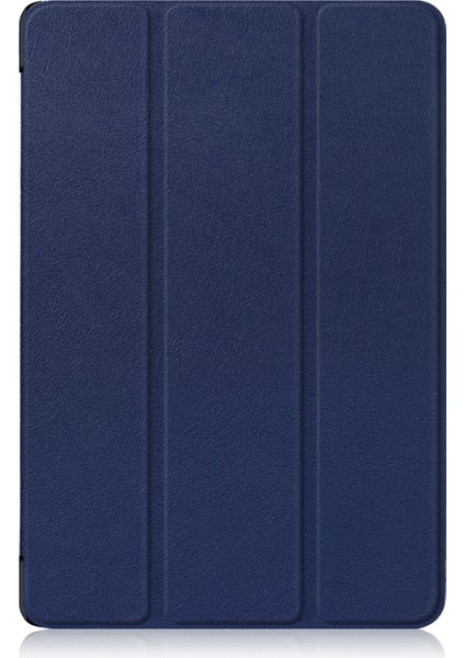 Huawei Mediapad M5 10/m5 10(Pro)-Koyu Mavi Için Üç Katlı Stand Pu Deri Koruyucu Kabuk (Yurt Dışından) fiyatları