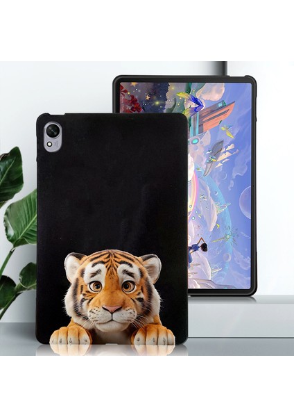 Tpu Kılıf Huawei Matepad 11.5 S/matepad 11.5/matepad Air 11.5 INÇ(2023)DESEN Baskı Ince Tablet Koruyucu Kapak-Küçük Kaplan (Yurt Dışından)