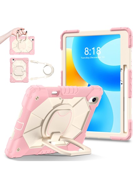 Huawei Matepad Air 11.5 INÇ(2023)/MATEPAD 11.5 Kickstand Kılıf Silikon + Pc Tablet Kapağı-Gül Altın/gri (Yurt Dışından) fiyatları