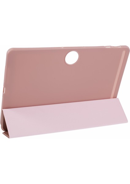 Honor Pad 9 Için Kılıf Çizilmez Pu+Silikon Üçe Katlanmış Stand Tablet Kapağı-Gül Altın (Yurt Dışından) indirimleri