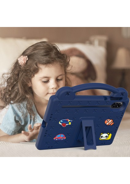 Onur Pad X9/pad X8 Pro Eva Kılıf Kickstand Anti-Damla Çocuklar Tablet Kapak-Lacivert (Yurt Dışından) fırsatları