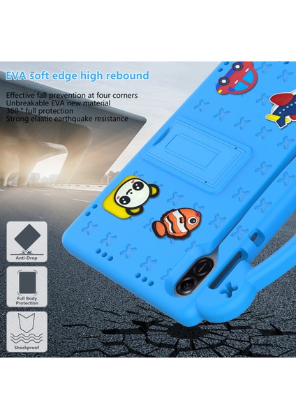 Onur Pad X9/pad X8 Pro Eva Kılıf Kickstand Anti-Damla Çocuklar Tablet Kapak-Mavi (Yurt Dışından) indirimleri