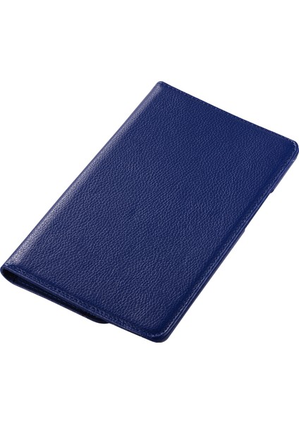 Huawei Mediapad M5 8-Koyu Mavi Için Döner Standlı Litchi Dokulu Deri Kılıf (Yurt Dışından) indirimleri