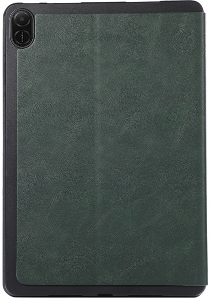 Honor Pad X8A Darbeye Dayanıklı Kılıf Pu Deri Tablet Kılıfı - Yeşil Standlı (Yurt Dışından) indirimleri