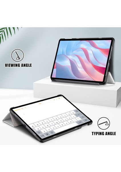 Pu Deri Tablet Kılıfı Onur Pad X9/pad X8 Pro, Desen Baskı Üç Katlı Stand Folio Koruyucu Kapak-Kedi (Yurt Dışından) indirimleri