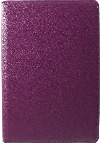 Huawei Mediapad T5 10-Mor Için 360 Derece Dönen Standlı Litchi Deri Deri Kabuk Kapak Kılıf (Yurt Dışından)
