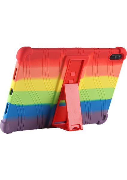 Huawei Matepad 11(2021) Için Koruyucu Kapak,pc Kickstand Düşme Önleyici Yumuşak Silikon Tablet Kılıfı-Gökkuşağı (Yurt Dışından) modelleri