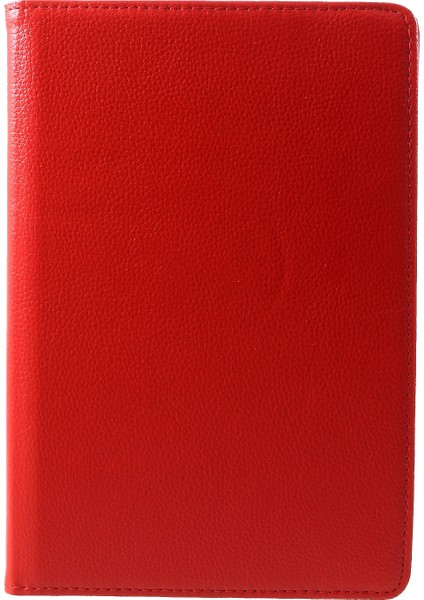 Huawei Mediapad T5 10-Red Için 360 Derece Dönen Standlı Litchi Deri Deri Kabuk Kapak Kılıf (Yurt Dışından) fiyatları
