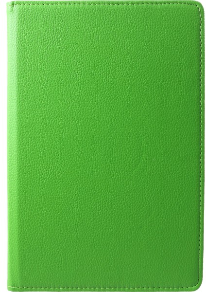 Huawei Mediapad T5 10-Yeşil Için 360 Derece Dönen Standlı Litchi Deri Deri Kabuk Kapak Kılıf (Yurt Dışından)