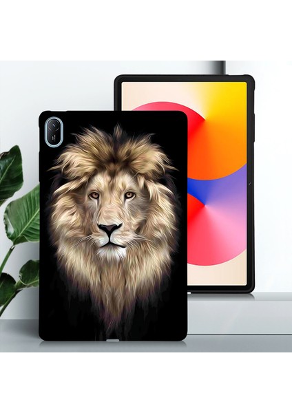 Huawei Matepad Se 11 Için Tpu Kılıf Desen Baskı Ince Tablet Koruyucu Kapak-Aslan (Yurt Dışından) fiyatları