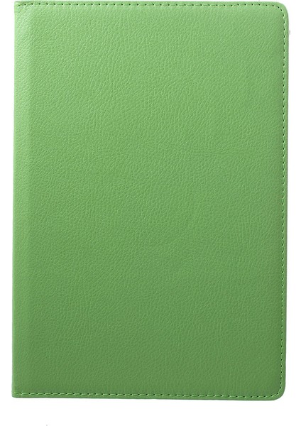 Litchi Texture 360 ​​derece Döner Standlı Deri Kılıf Huawei Mediapad M5 Lite 10-Yeşil (Yurt Dışından)