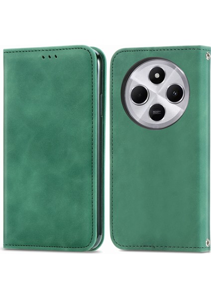 Xiaomi Redmi 14C 4g Cilt Dokunmatik Duygu Kart Tutucu Telefon Kapağı Için (Yurt Dışından)